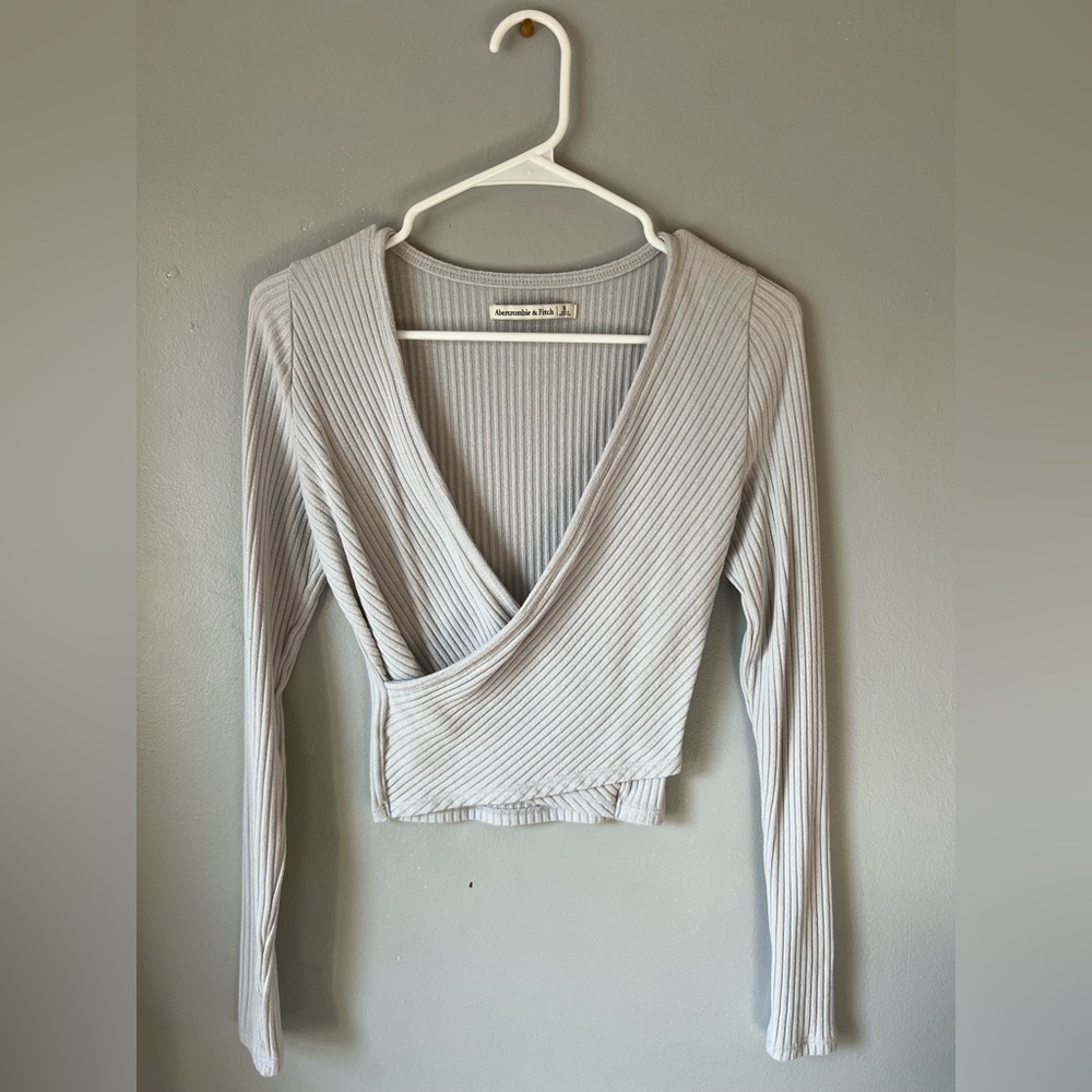 Abercrombie wrap top!